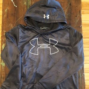 Youth XL hooded under armour sweater